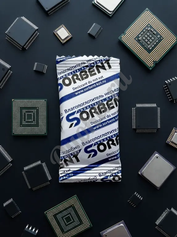 Силикагель фасованный SORB-DRY PLUS K по 25 грамм.