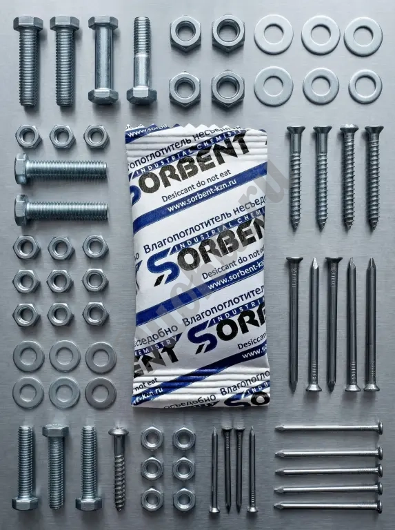 Силикагель фасованный SORB-DRY BAG PLUS K по 250г.