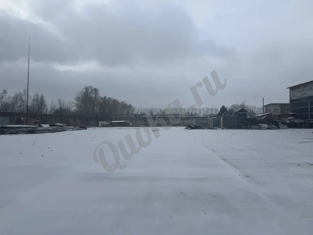 Склад с территорией и кран балкой