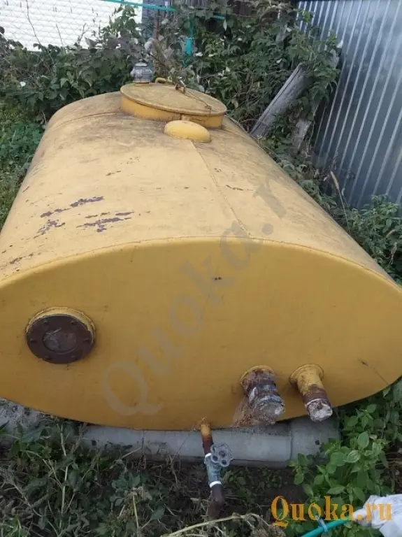 Бочка металлическая пожарная