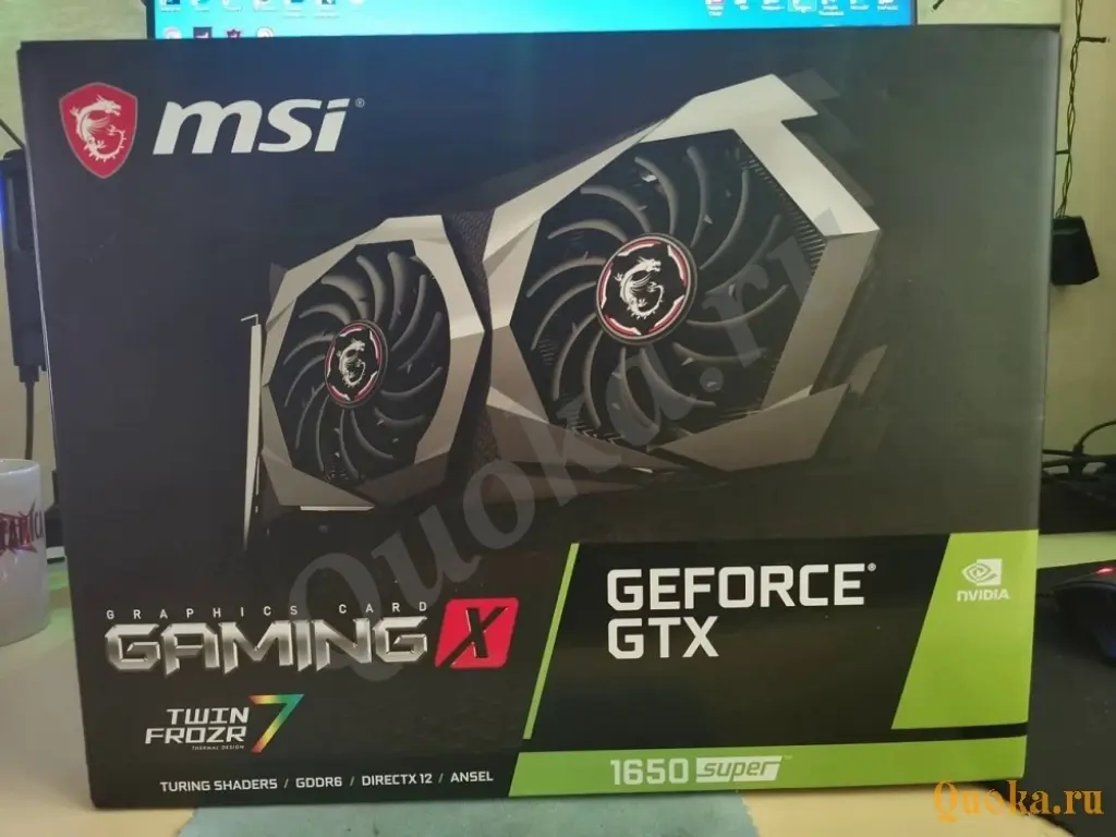 MSI GTX 1650 Super Gaming X Twin Frozr 7