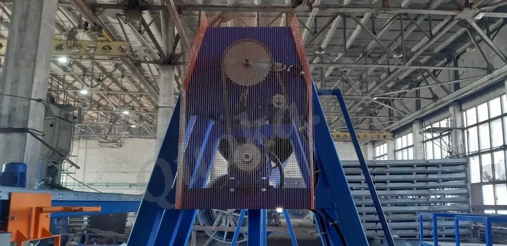 Станок намоточный с ЧПУ для изготовления стеклопластиковых изделий