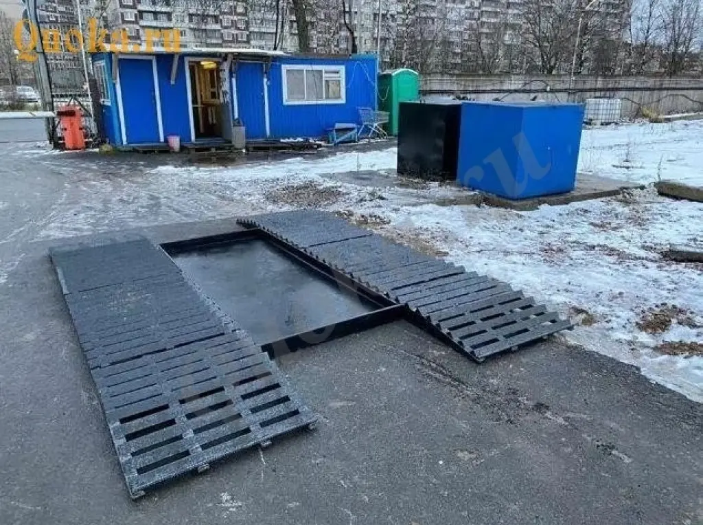 Мойка колес для стройки