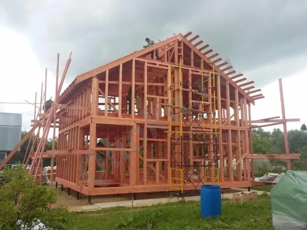 Строительство каркасных экодомов