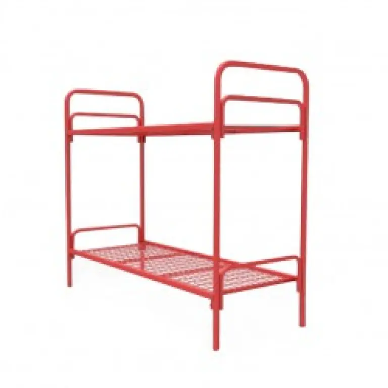 Кровати металлические прочные во времянки и бытовки