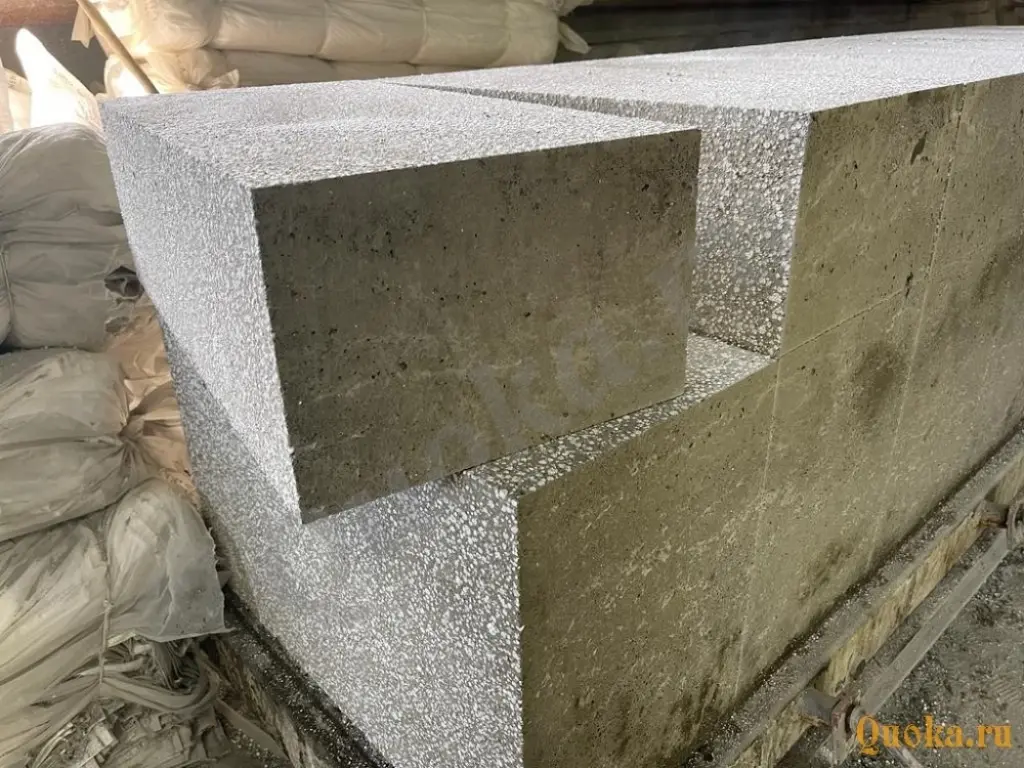 Блоки полистиролбетонные
