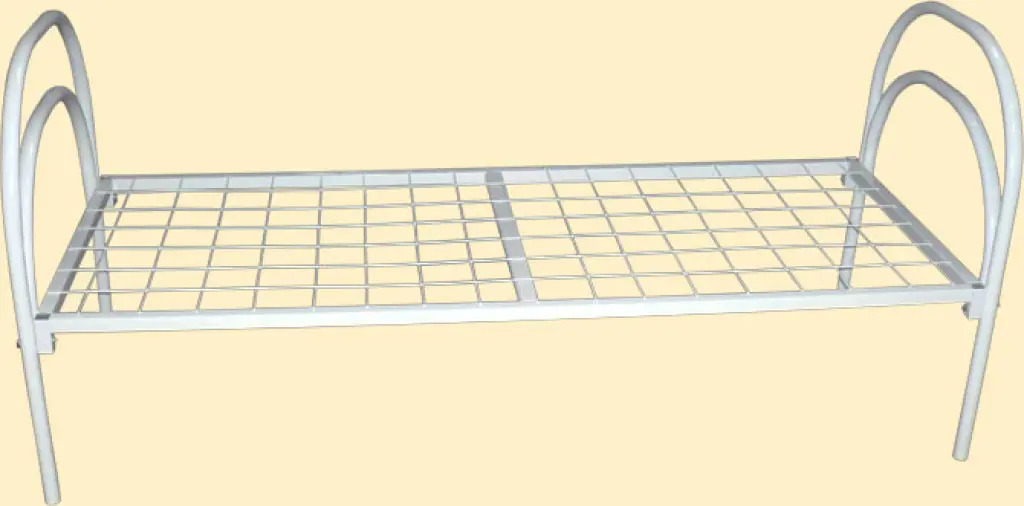 Металлические кровати со сварной, панцирной сеткой