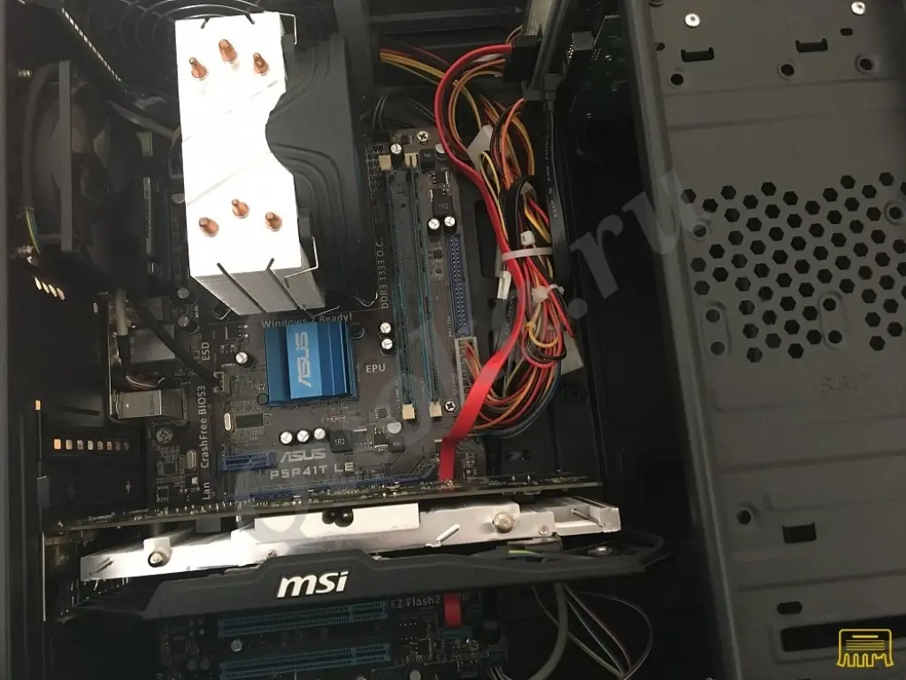 Системный блок Xeon E5450+6Гб+GTX 750 Ti