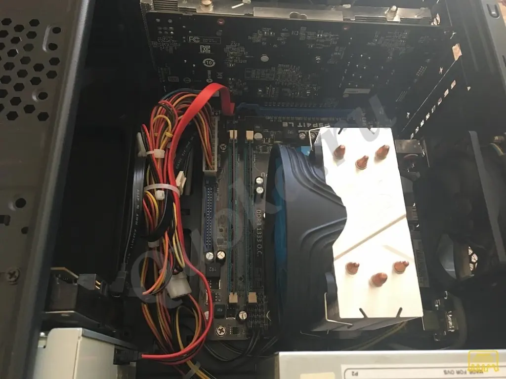 Системный блок Xeon E5450+6Гб+GTX 750 Ti