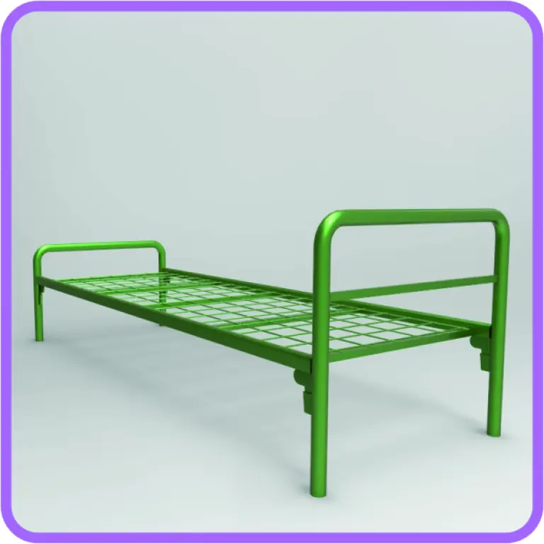Качественные металлические кровати в лагеря, интернаты, общежития