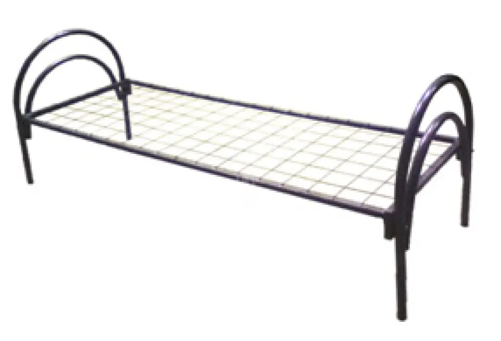 Кровати металлические со сварной сеткой крупным и мелким оптом