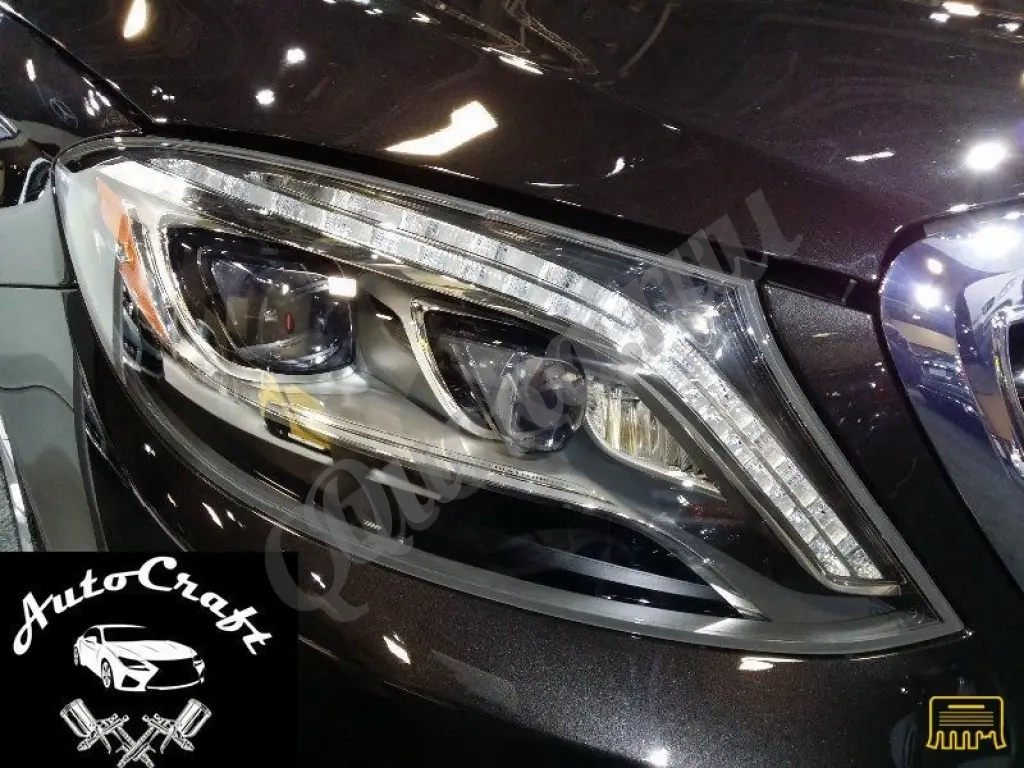 Полировка фар автомобиля