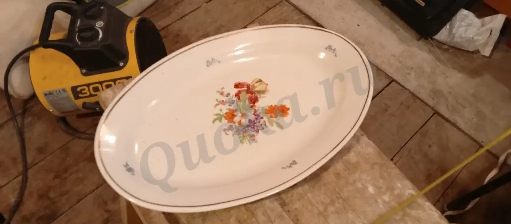 Блюдо фарфор СССР Блюдо фарфор СССР